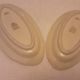 2 art porcelain raviers limoges r. leclair burdet grenoble