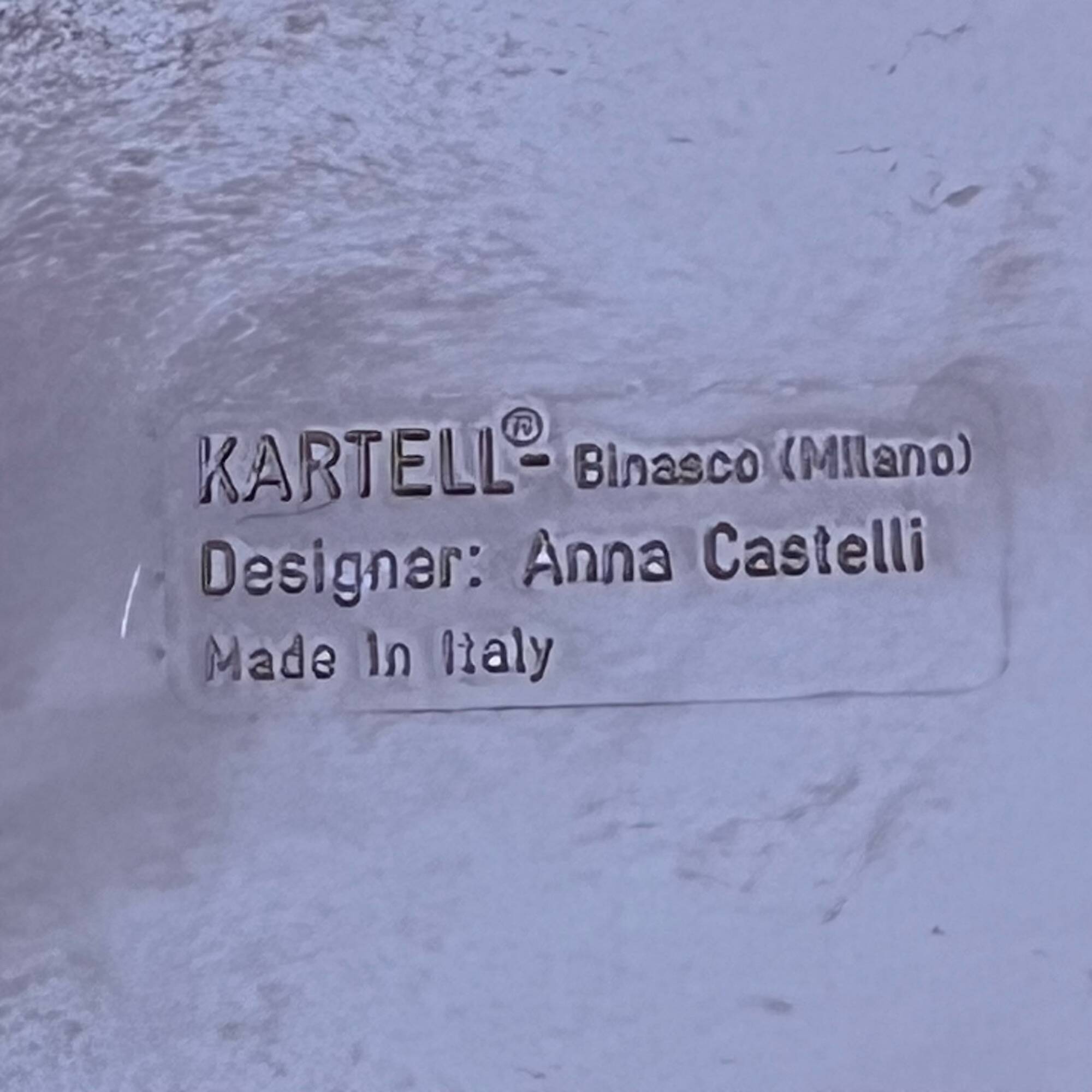 Storage Cabinet on Wheels Componibili by Anna Castelli for Kartell, 60s