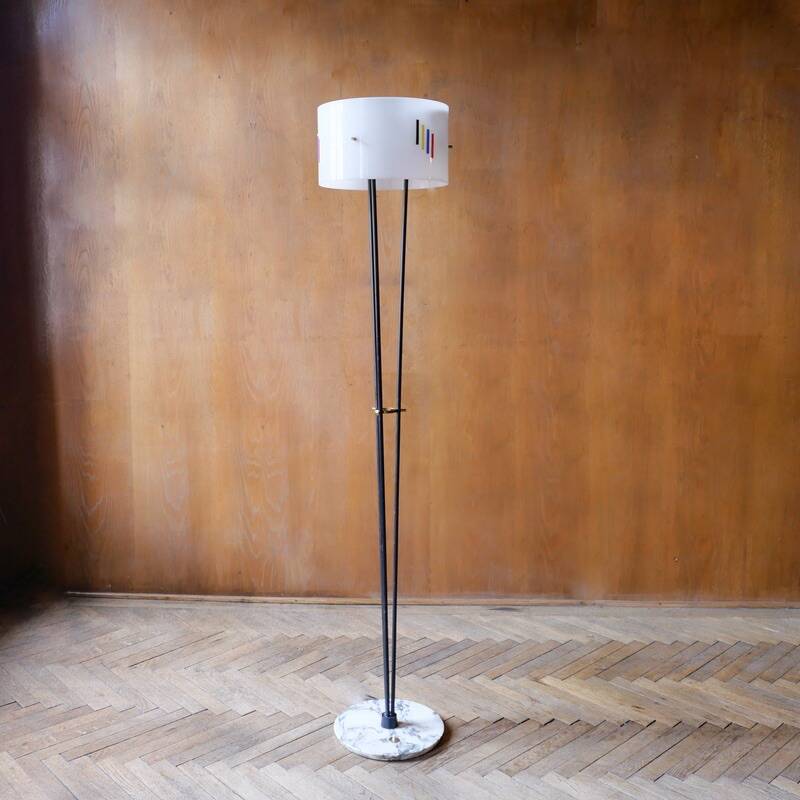 Floor lamp by Angelo Brotto, Italy 1950s