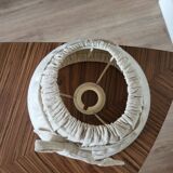 Abat-jour en lin vintage