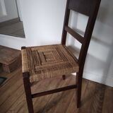 Pair of rope chairs brutalities.