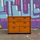 Commode vintage en pin, années 80