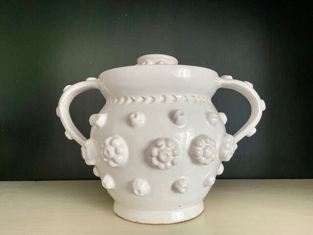 Vase Malicorne Pique flowers