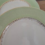 6 assiettes à dessert Salins