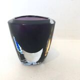 Mini vase cristal violet, 1970