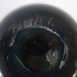 Blown glass vase by Raymond Branlé, Biot, France