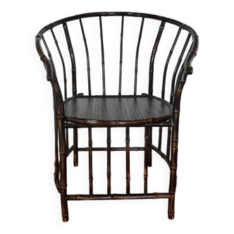 Antique bamboo armchair China
