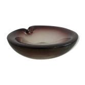 Murano vintage inclusion gold ashtray