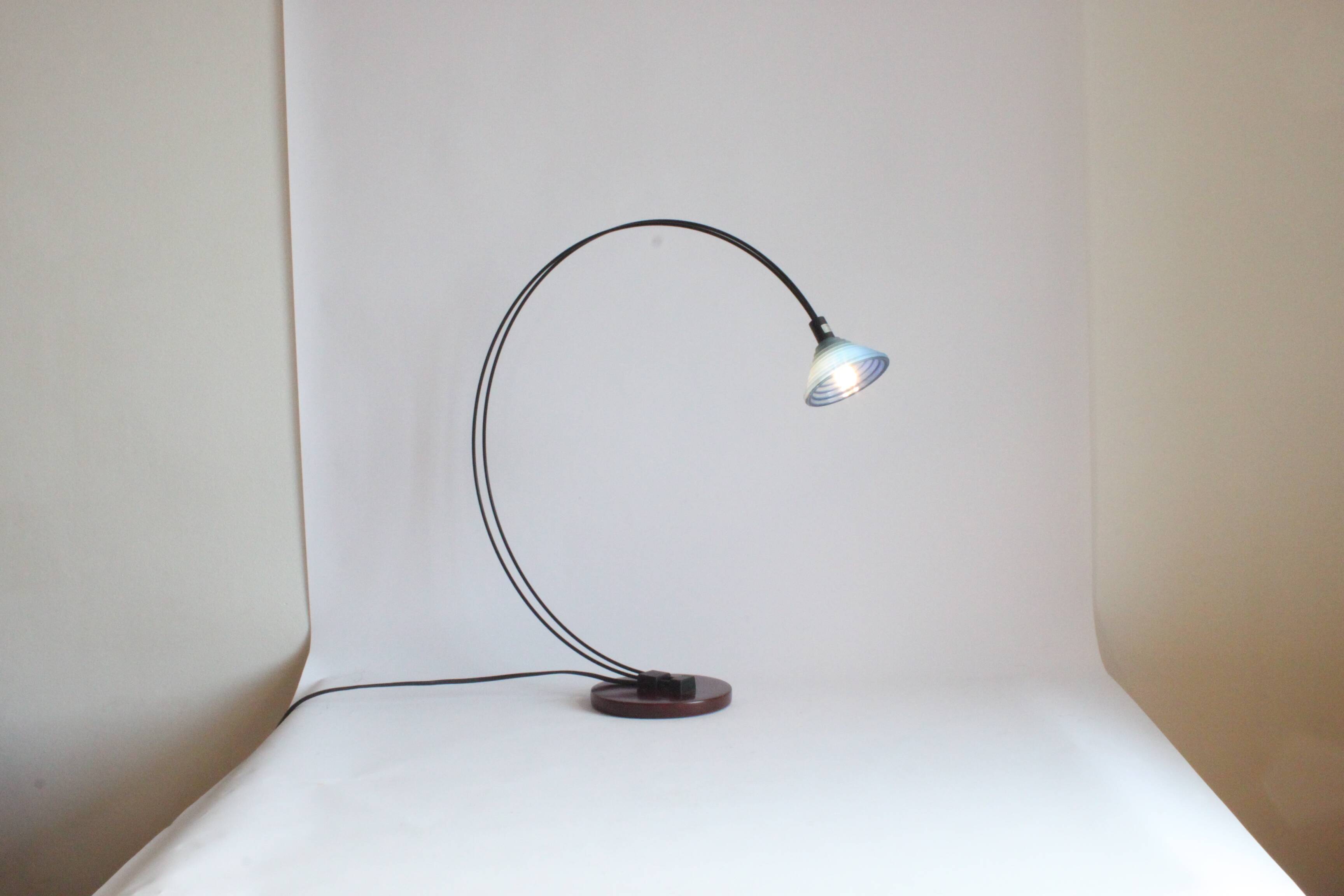 Arc shaped Desk Lamp By Optelma, Switzerland 1980S