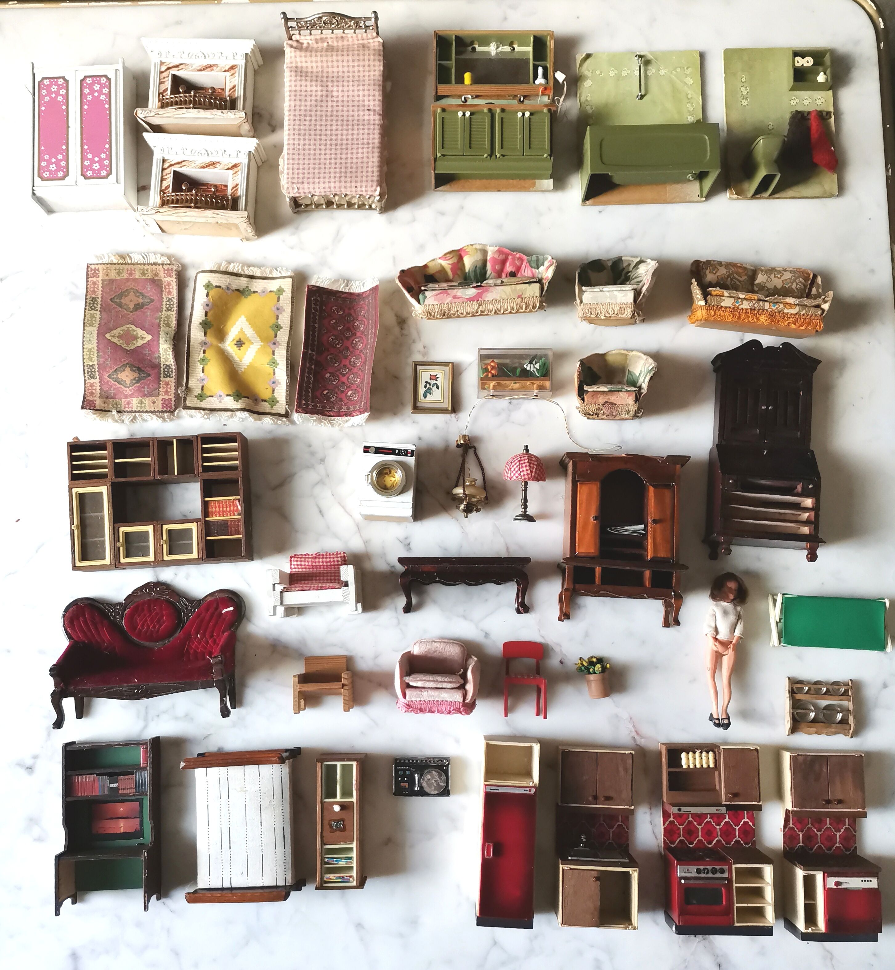 Interior doll's house 70s