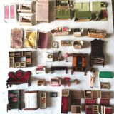 Interior doll's house 70s