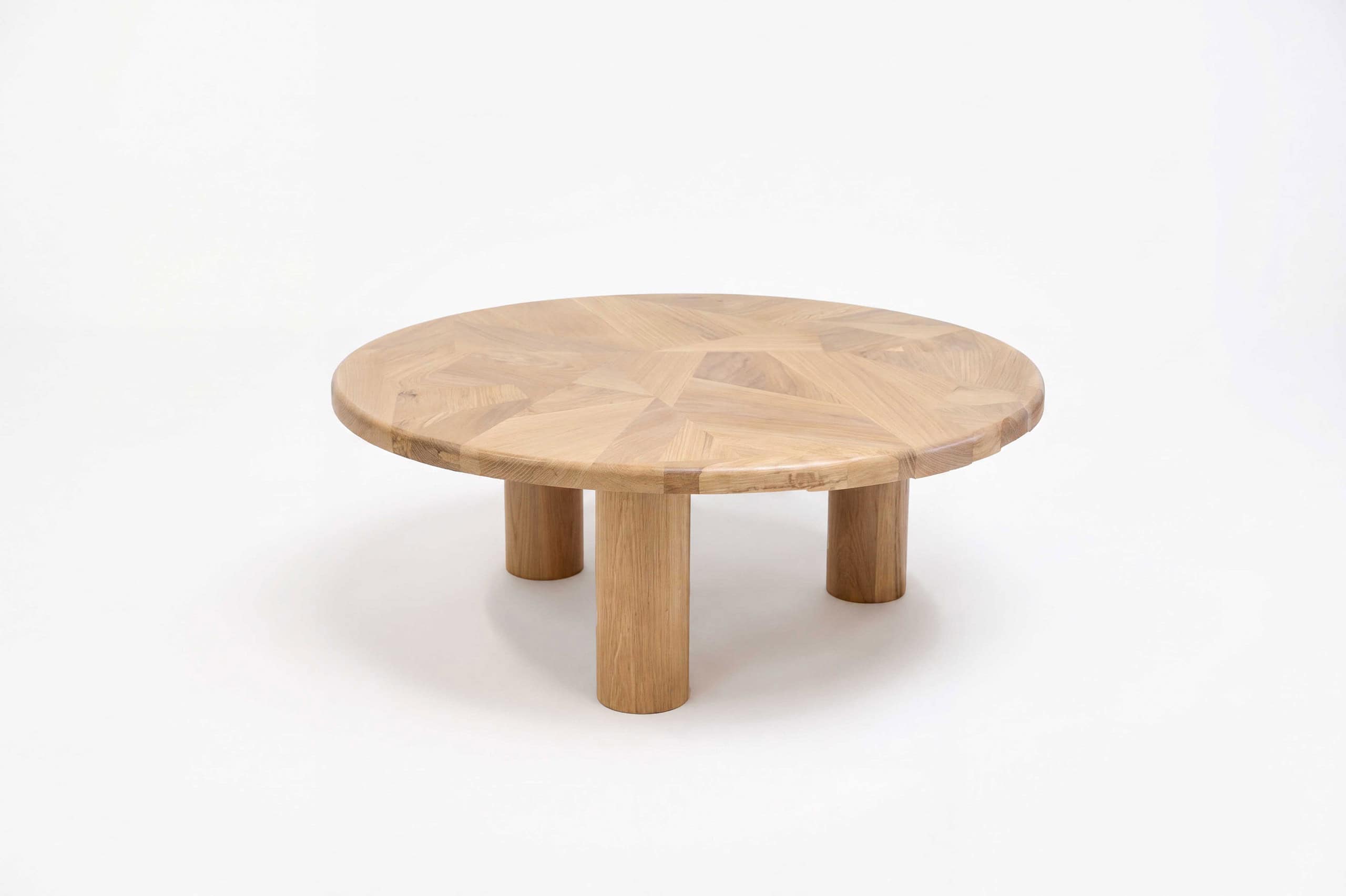 Solid oak coffee table CUT-P3