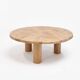 Solid oak coffee table CUT-P3