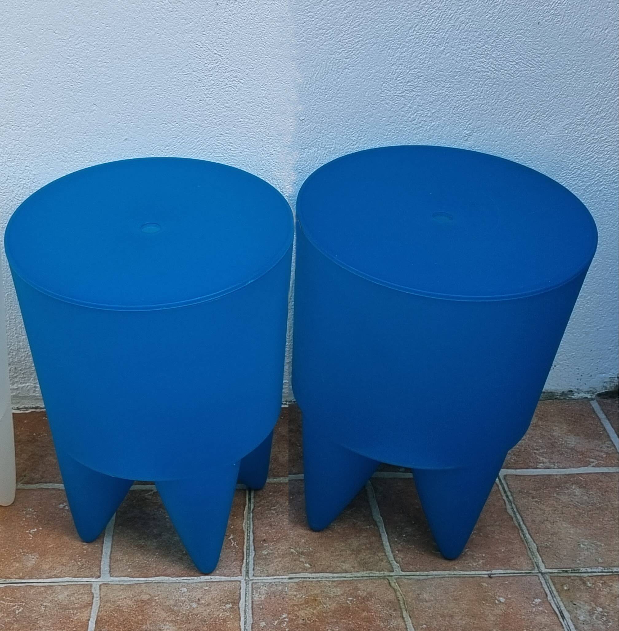 Set of 2 "Bubu 1er" stools by Philippe Starck for XO