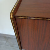 Furniture bar with wheels 60s