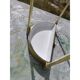 Umbrella stand 1900 brass, cast iron and steel