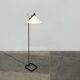Modern minimalist Danish floor lamp from the mid-century, 1960s.