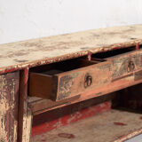 Antique Wabi Sabi Style TV Cabinet (c.1900)
