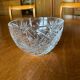 Pinwheel cut crystal bowl - bowl - empty pocket