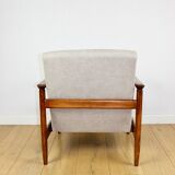 GFM-142 armchair, design by Edmund Homa from the 70s, beige