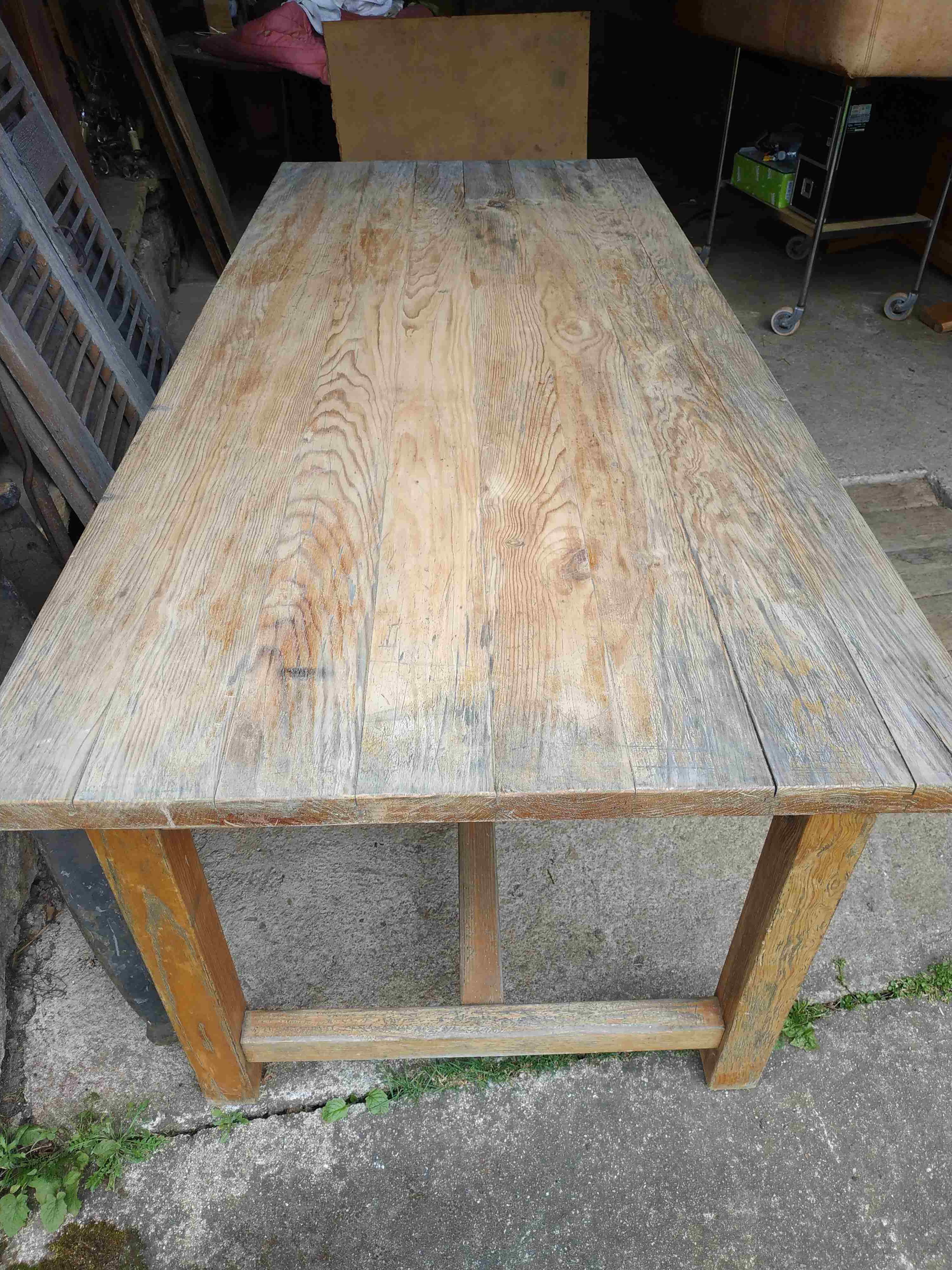 Vintage pine country table