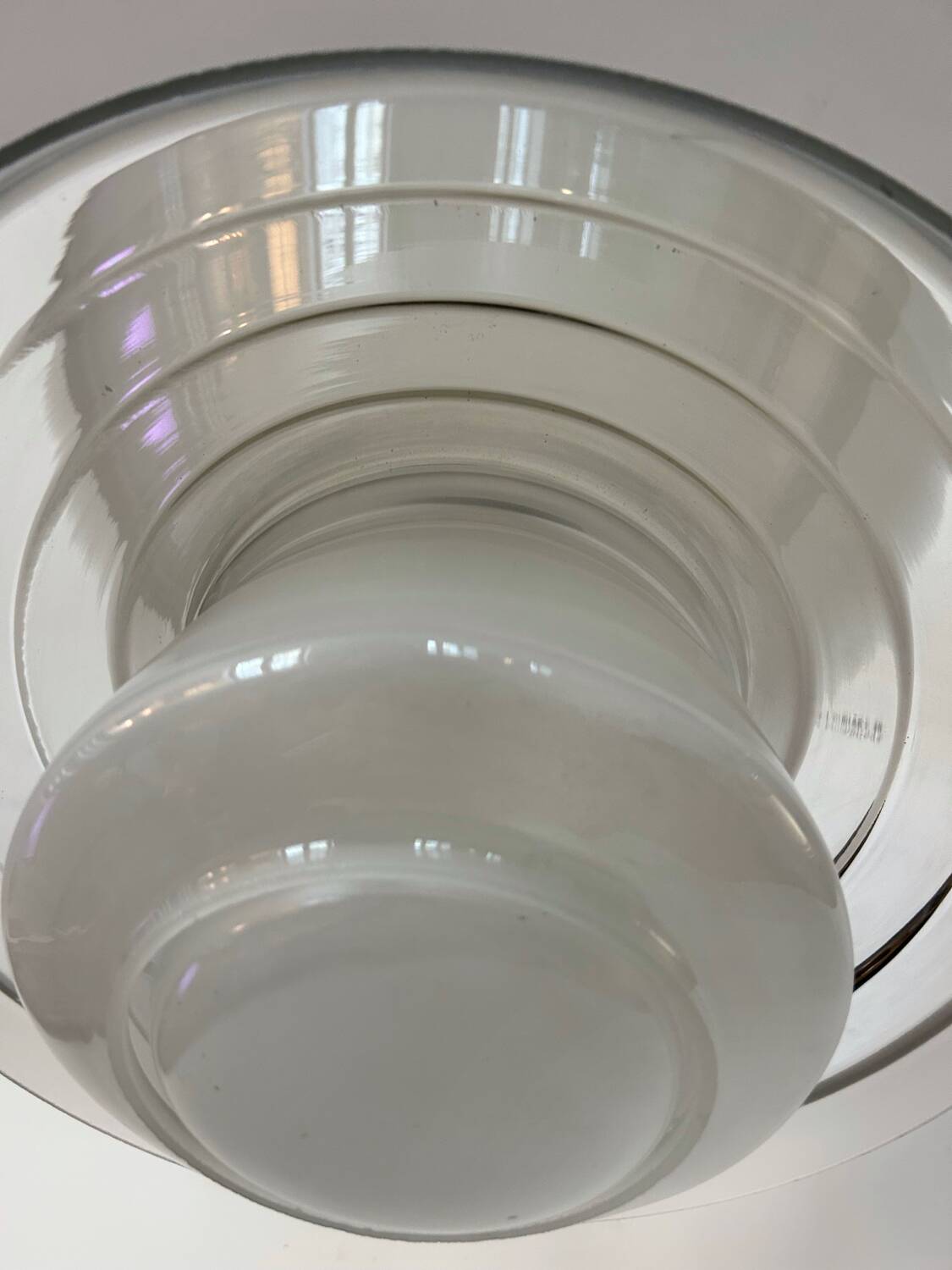 Bauhaus Adolph Meyer design chandelier from the 40s