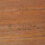 Danish nesting tables designed by Johannes Andersen for Silkeborg, 1960s