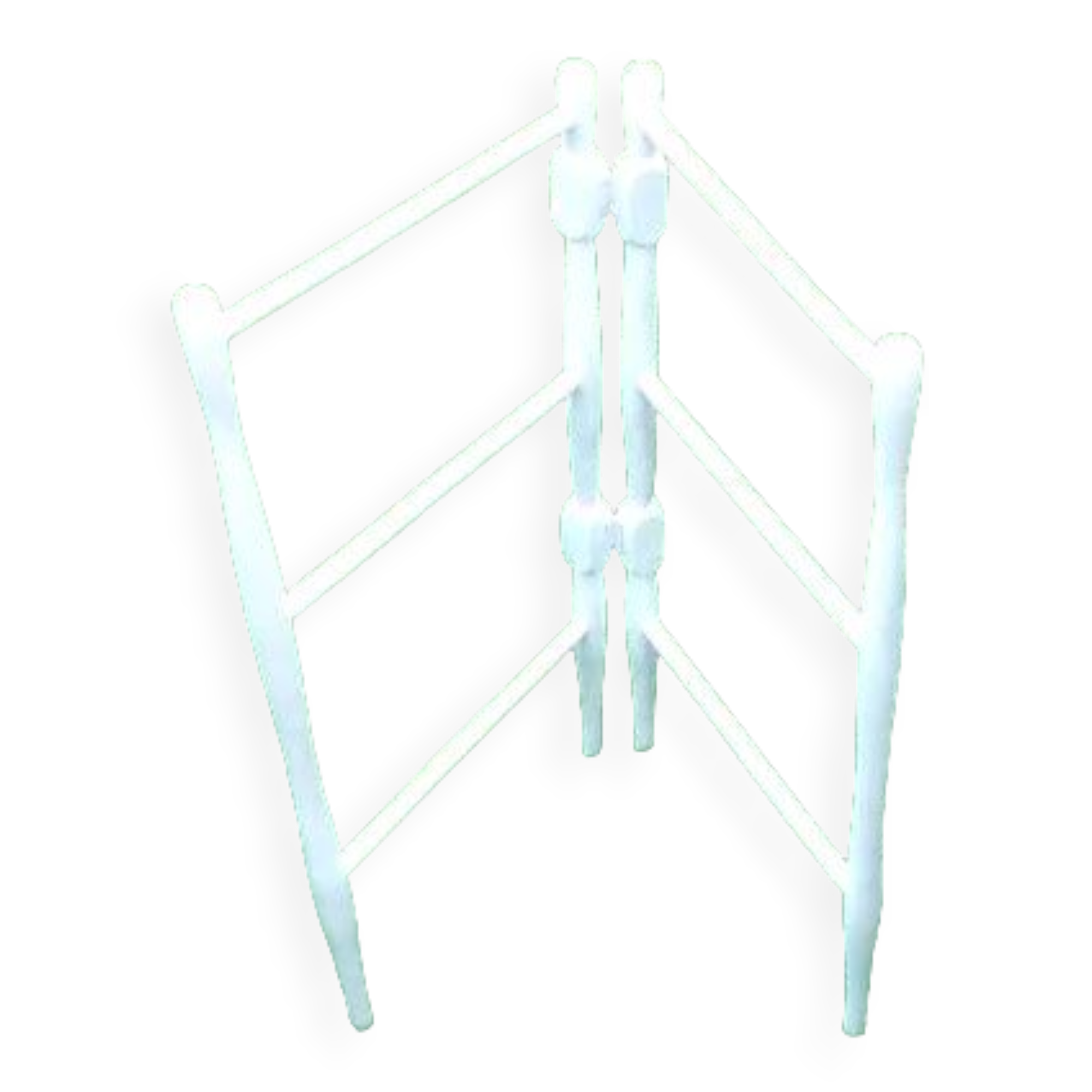 Folding towel rail 1940s 1950s