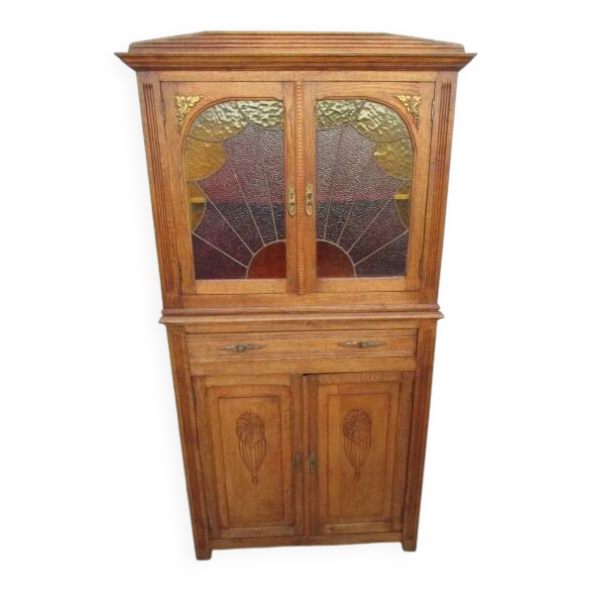 Meuble d'angle/encoignure art-déco