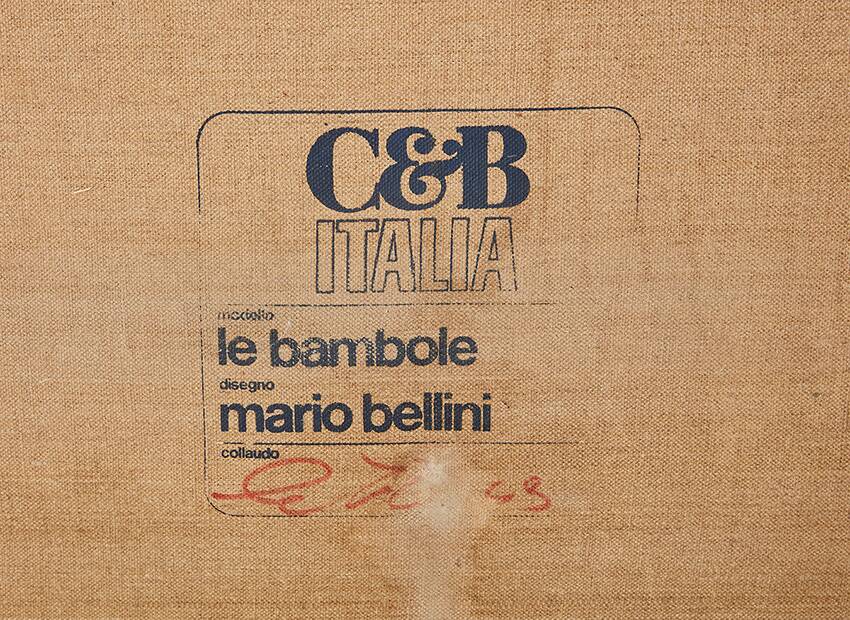 Canapé Bambole Early Mario Bellini pour C&B Italia 1972
