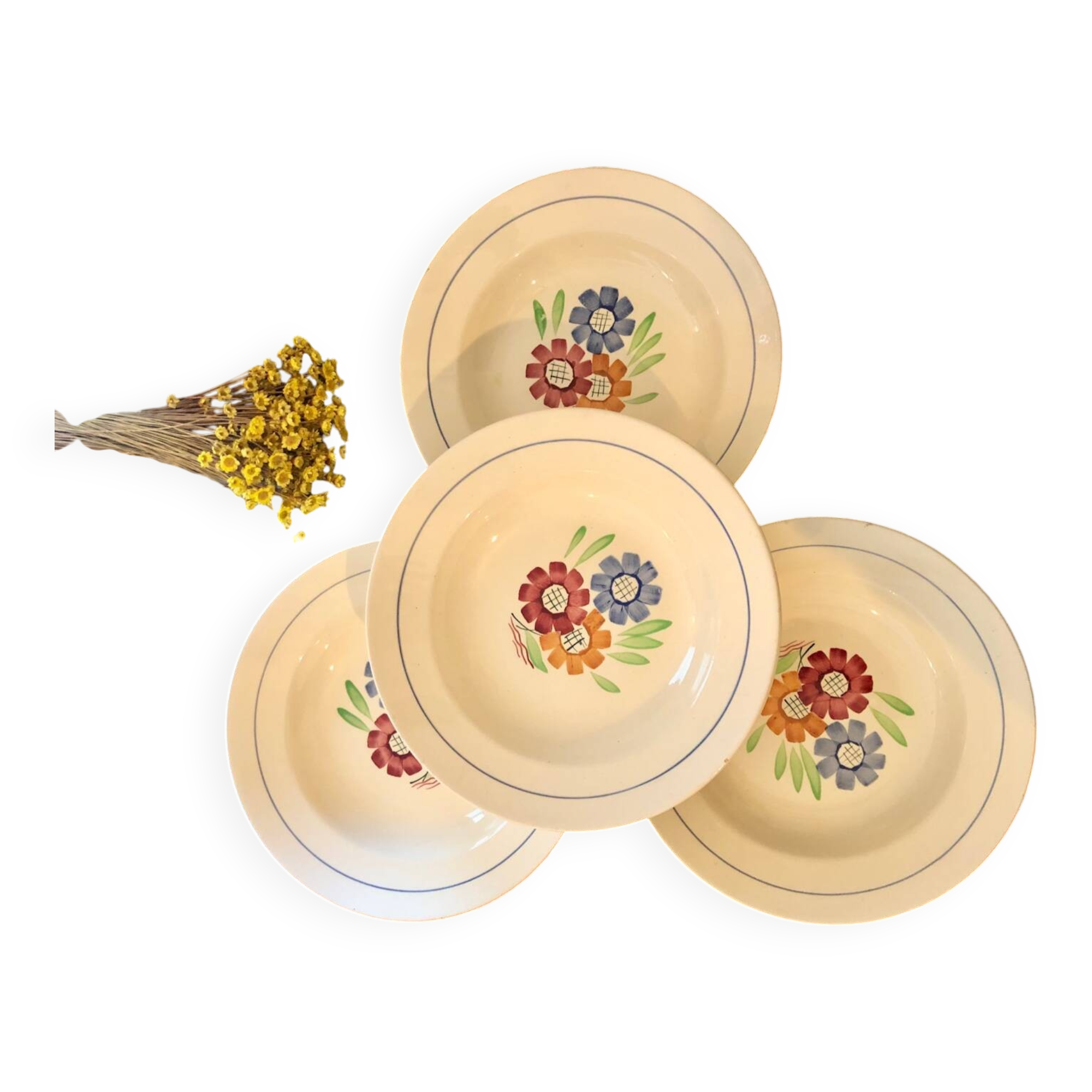 Luneville soup plates
