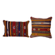 Set of 2 vintage Turkish cushion covers 41x61 cm