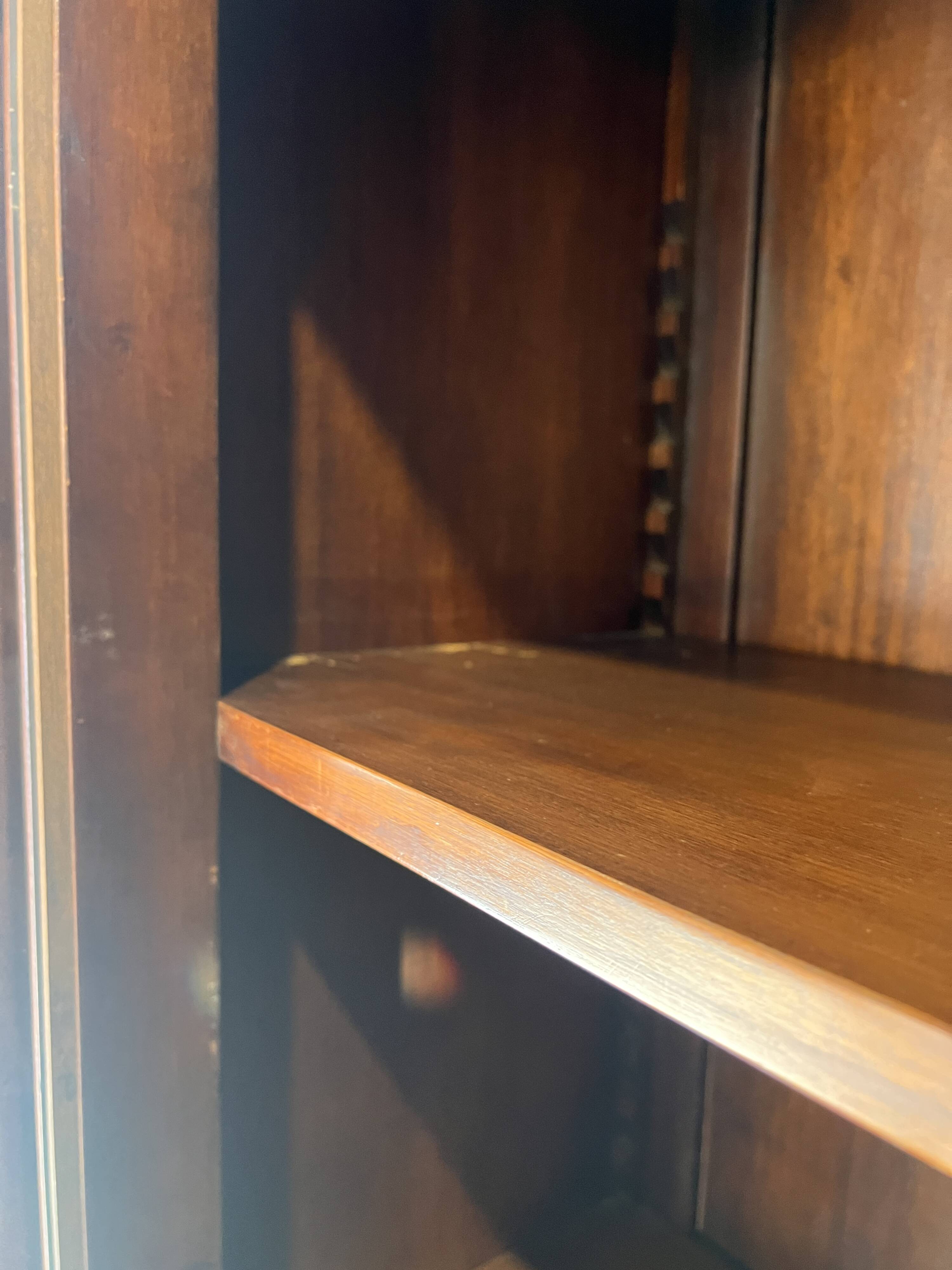 Vitrine-bibliothèque, 2 portes, Style Empire