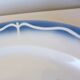 oval serving dish of Digoin Sarreguemines model Nina Rosa 2106142