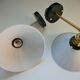 Paire d'appliques industrielles