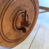 Wicker cradle on wheels