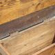 Old wooden chest, small storage chest, side table, wooden storage, trunk, wooden furniture