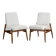 Paire de fauteuils CELIA type 300-227