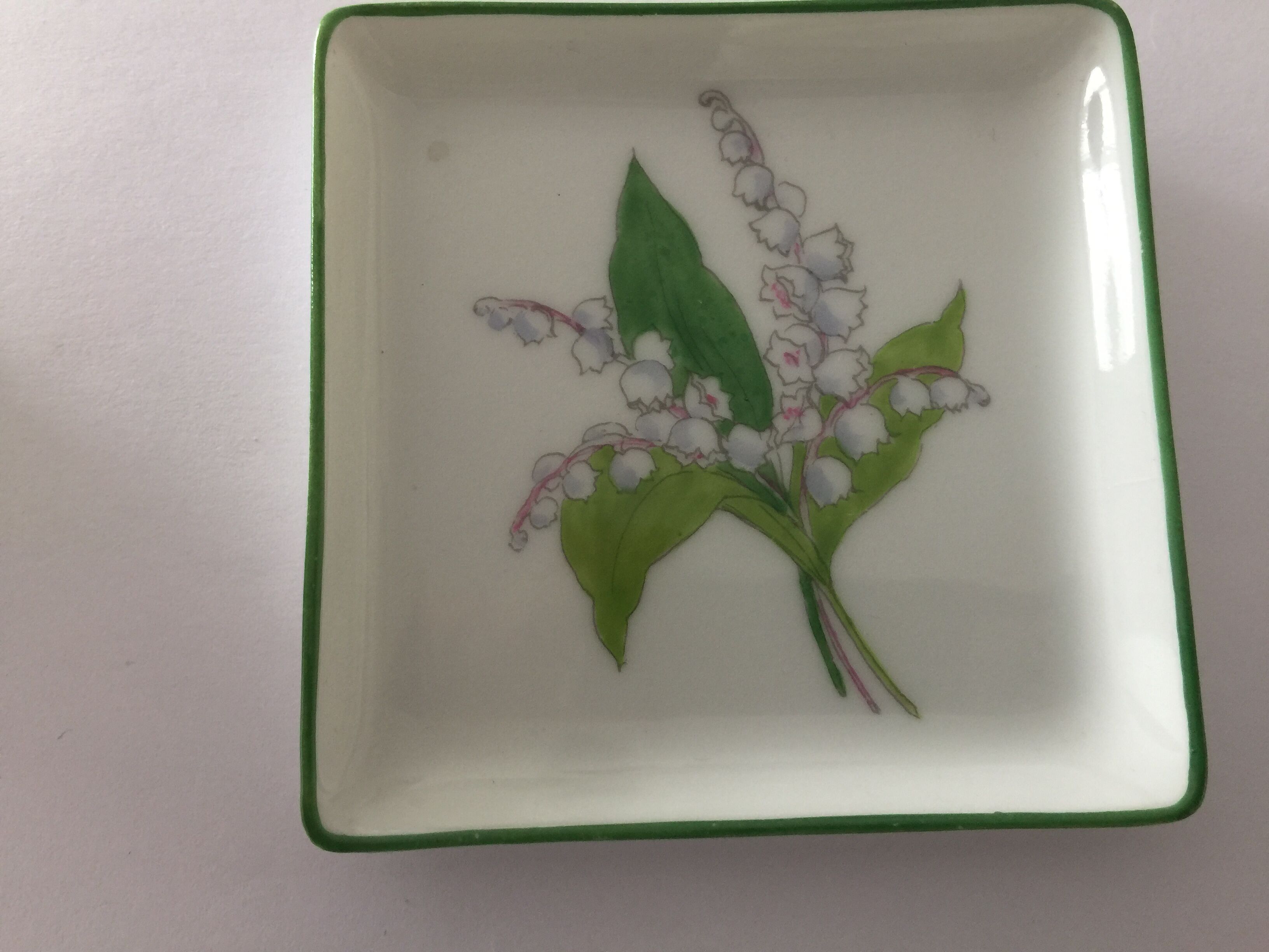 Muguet Christian Dior coffee cup and saucer