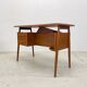 Petite Teak Desk By Gunnar Nielsen For Tibergaarden
