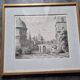 Etching The bridge of Frederiksborg Castle – The bridge at Frederiksborg Castle