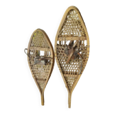2 pairs of snowshoes from the far north, circa 1900