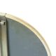 Miroir rond années 1960 vintage inda italie plastique blanc 46cm