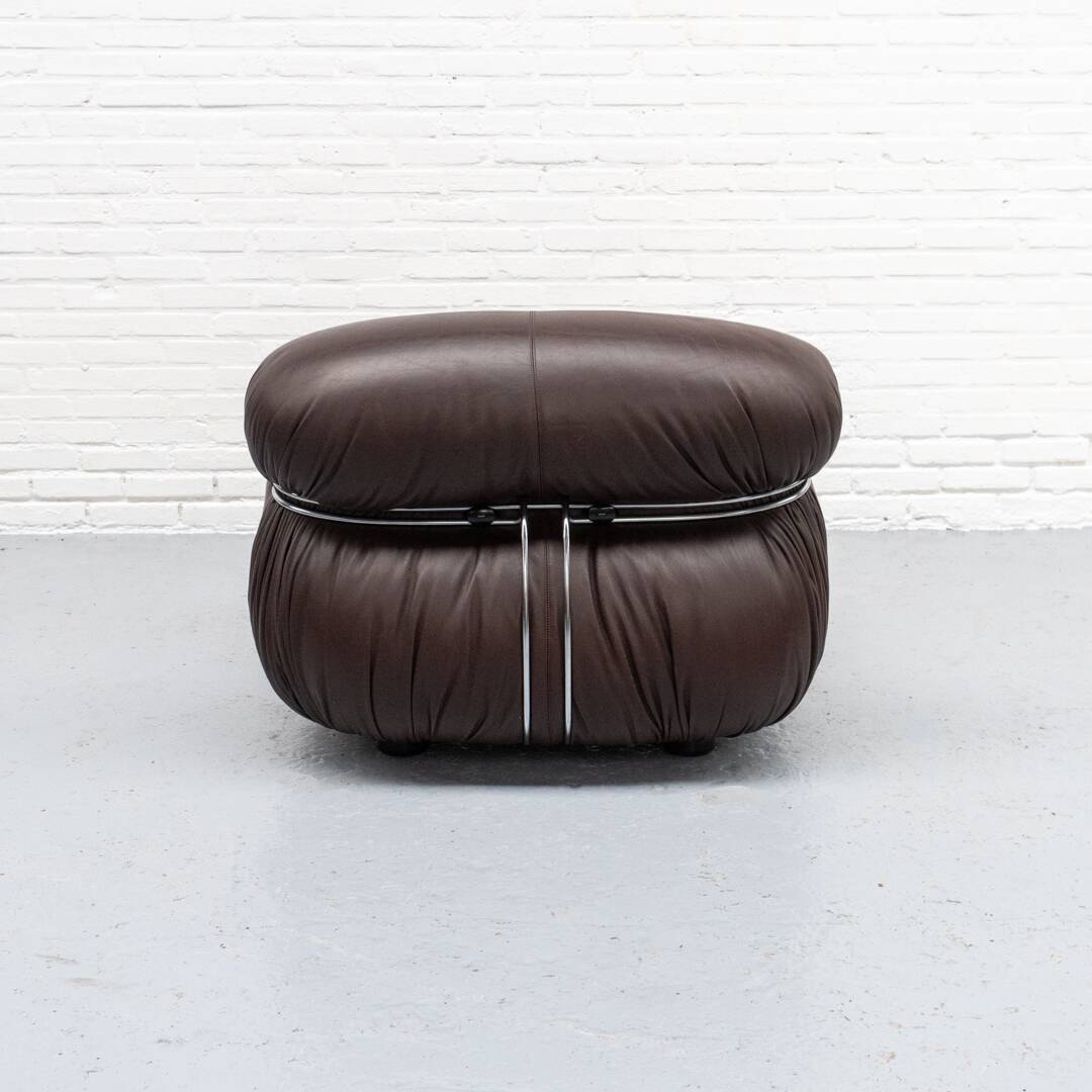 Fauteuil Soriana Afra & Tobia Scarpa Cassina années 1970