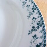 Assiette creuse de Gien modèle Montigny