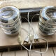 Paire de lampes de chevet vintage