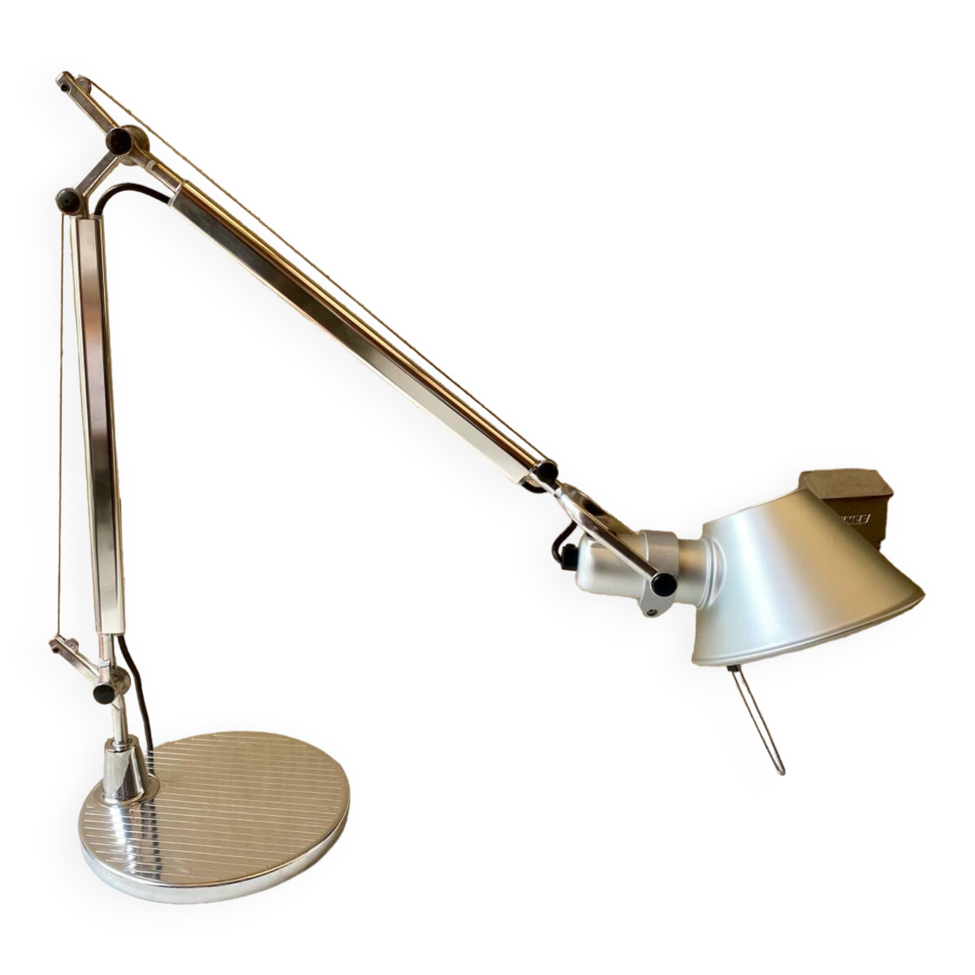 Tolomeo mini led desk lamp on designer base By Lucchi & Fassina excellent condition