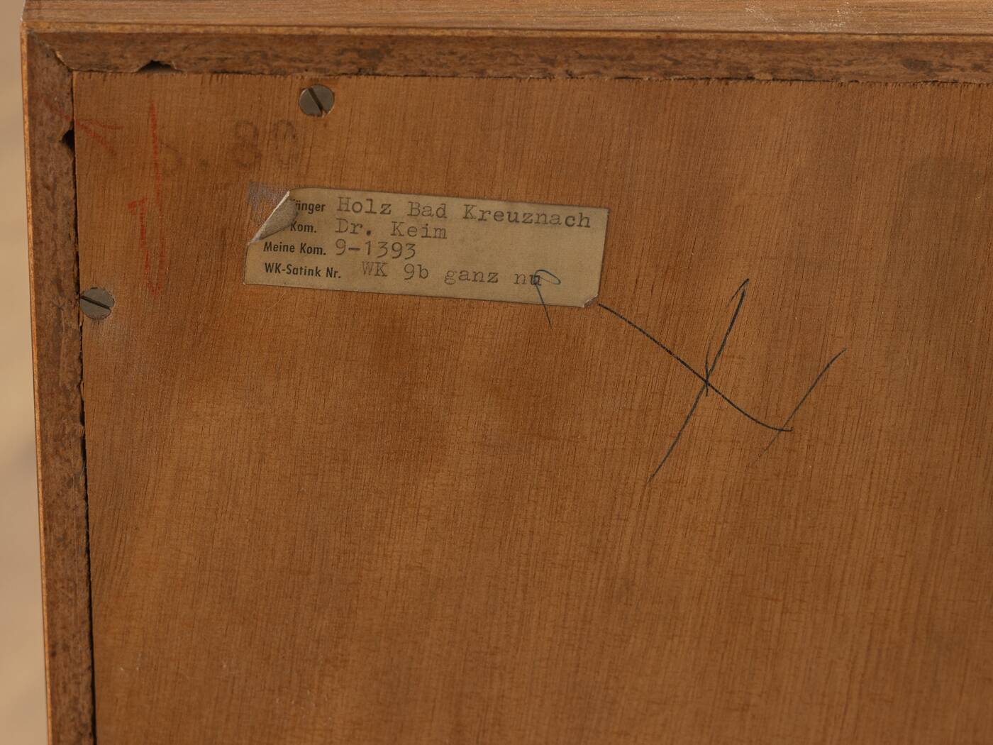 1950s chest of drawers, WK Möbel