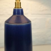 Scandinavian ceramic table lamp Per Linnemann-Schmidt for Palshus, Denmark, 1960s
