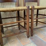 Set of 4 mulched chairs